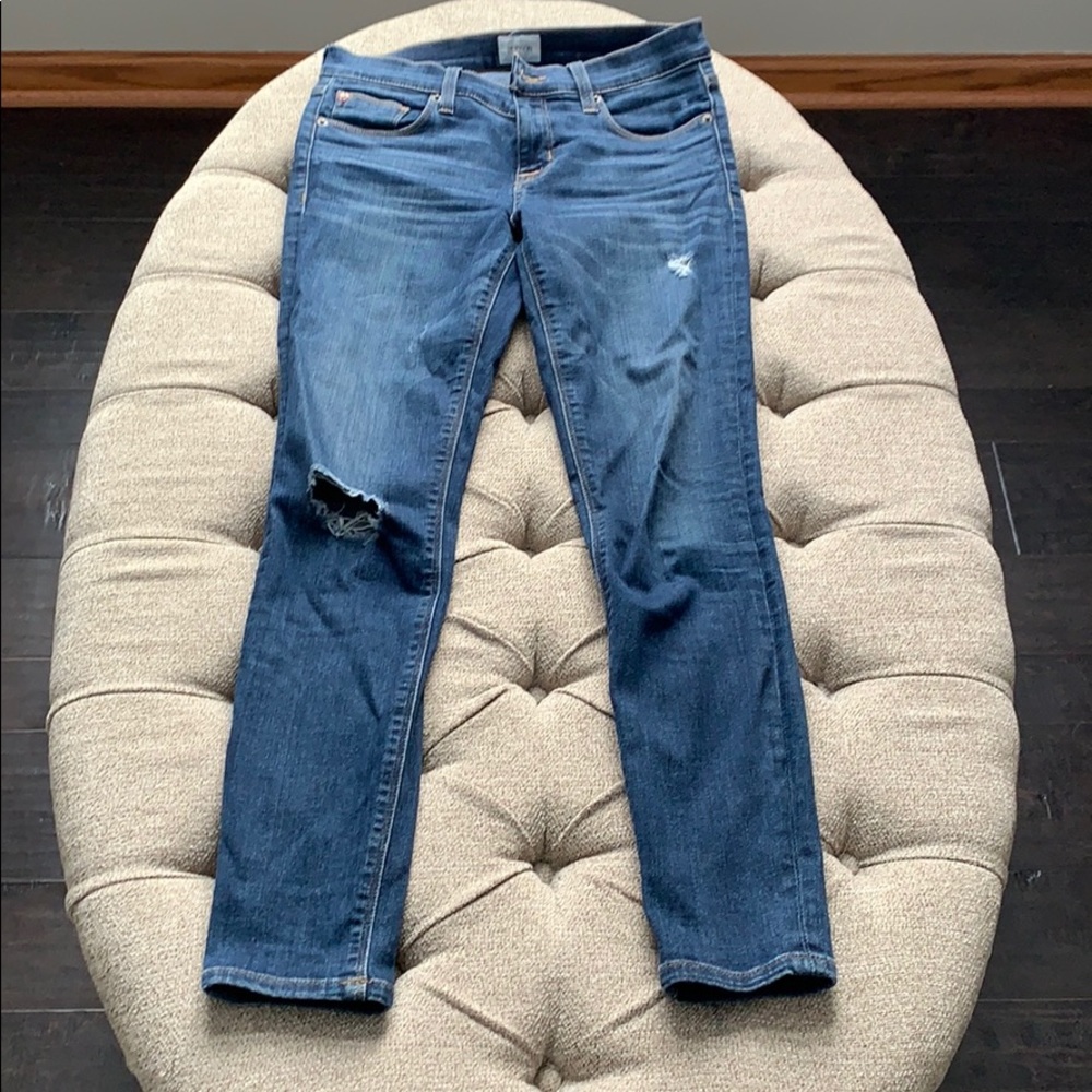 Hudson Krista super skinny ankle jeans